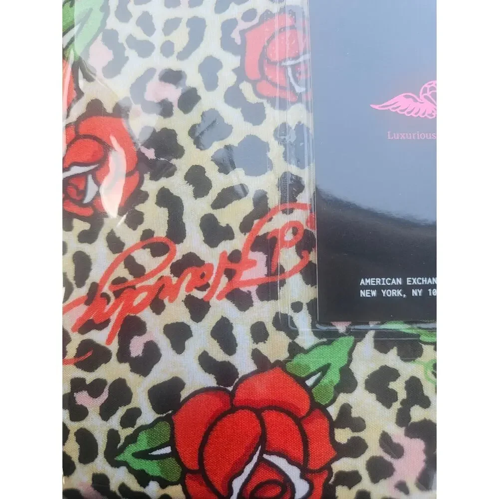 Ed Hardy 6 piece Full sheet set Leopard fits 16
